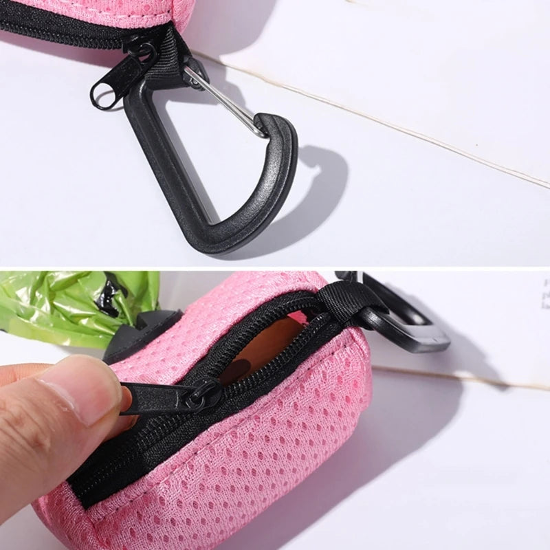 Portable Dog Poop Bag Dispenser | Outdoor Waste Bag Holder