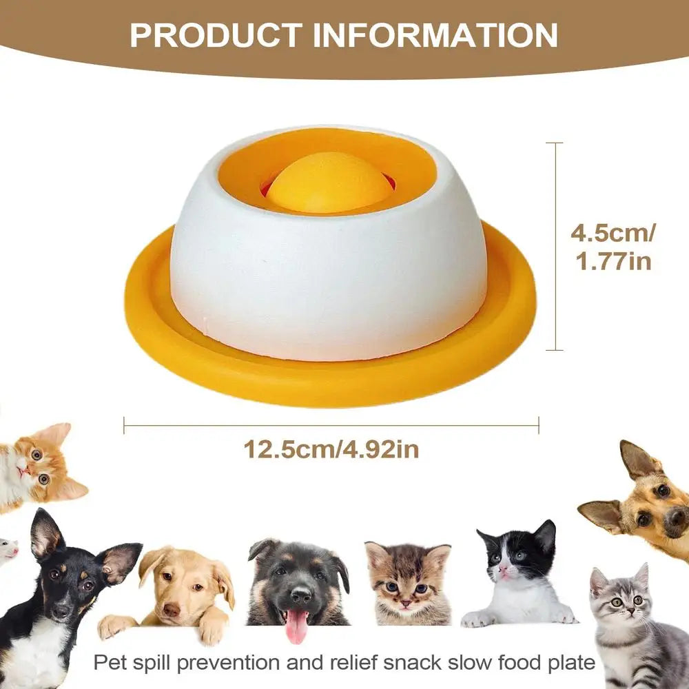 Interactive Dog Puzzle Slow Feeder Toy | Boredom Relief Treat Dispenser