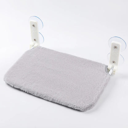 No-Assembly Suction Cup Cat Window Hammock | Mesh Wall Perch