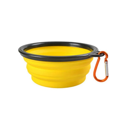 Collapsible Silicone Travel Pet Bowl | Portable Dog & Cat Food Water Dish
