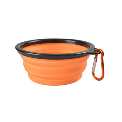 Collapsible Silicone Travel Pet Bowl | Portable Dog & Cat Food Water Dish