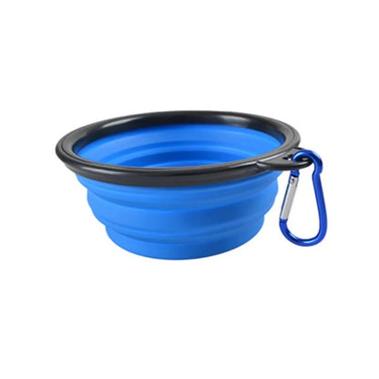 Collapsible Silicone Travel Pet Bowl | Portable Dog & Cat Food Water Dish