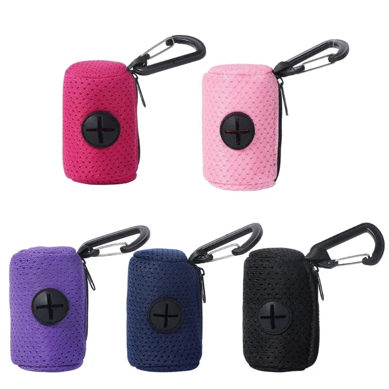 Portable Dog Poop Bag Dispenser | Outdoor Waste Bag Holder