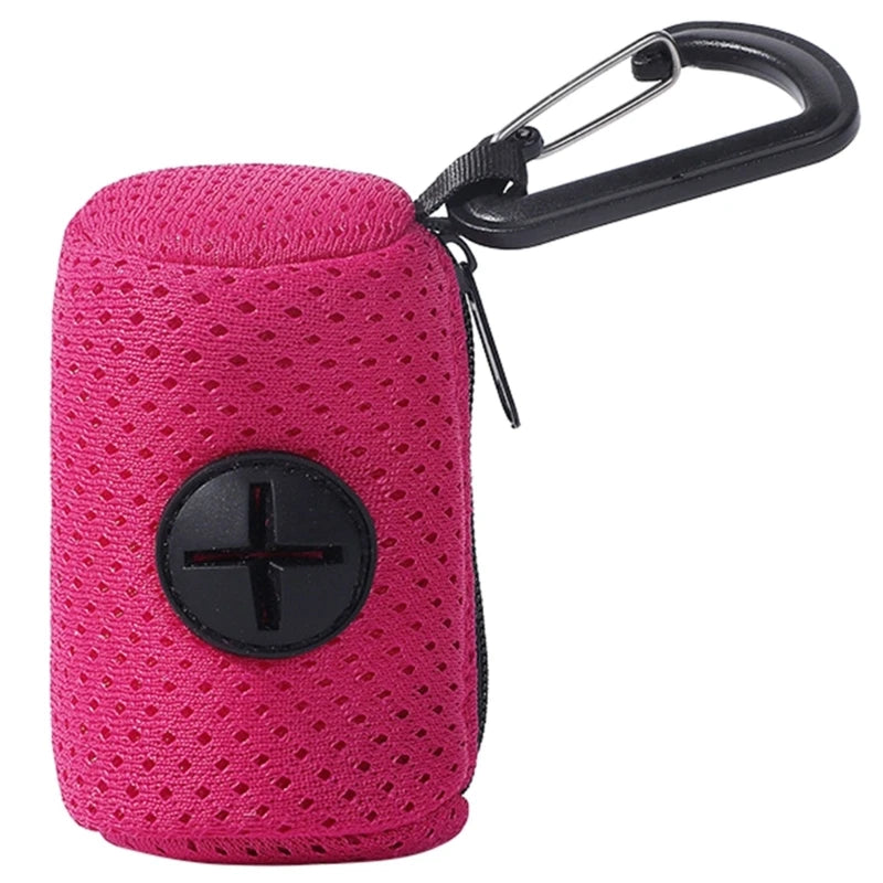 Portable Dog Poop Bag Dispenser | Outdoor Waste Bag Holder