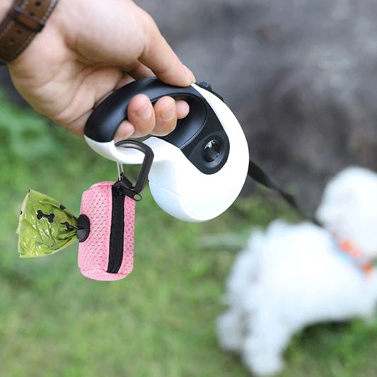 Dog Poop Pickup Bag Holder Pet Waste Bag Dispenser For Dog Pooper Cleaning Portable Outdoor Cleaning Tool