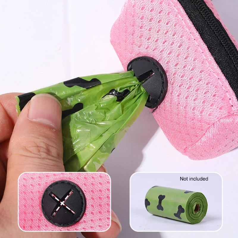 Portable Dog Poop Bag Dispenser | Outdoor Waste Bag Holder