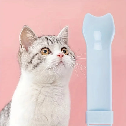 Cat Lickable Treat Squeeze Spoon | Wet Snack Feeder Tool